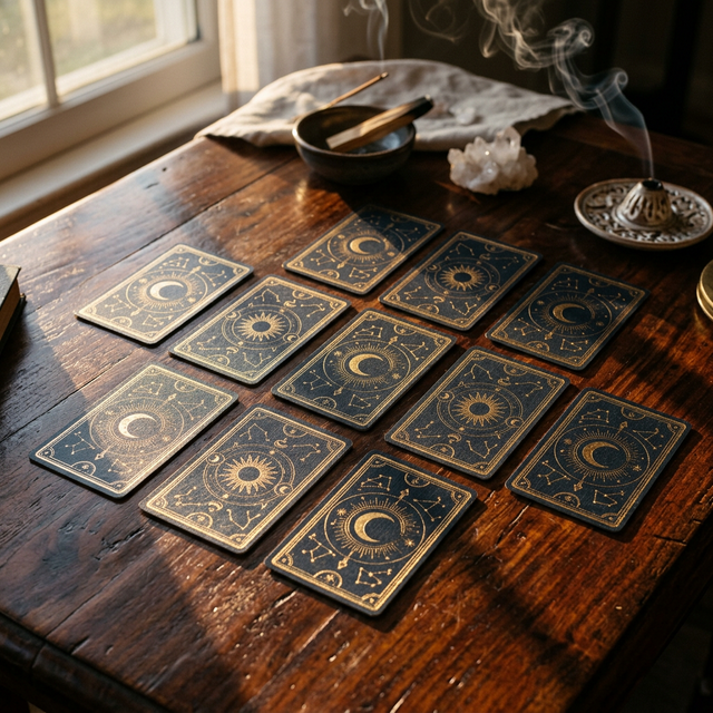 Servicio de lectura de tarot para guía espiritual y amorosa